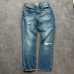 Madewell Jeans - straight crop - 26